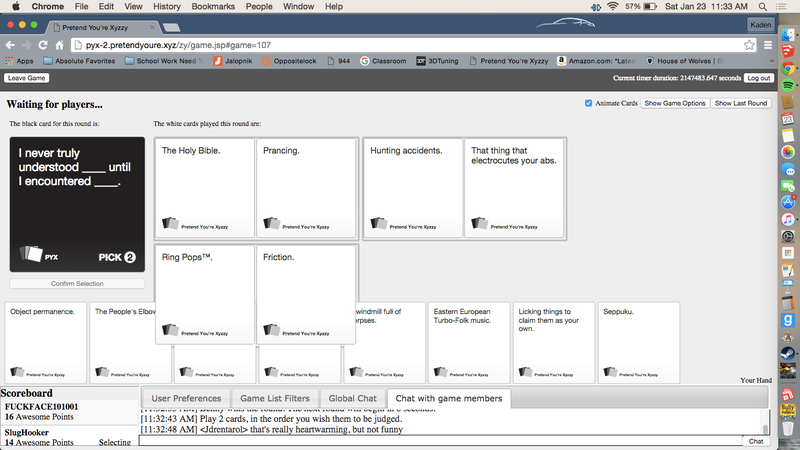 Illustration for article titled Best. Cards Against Humanity. Round. Ever